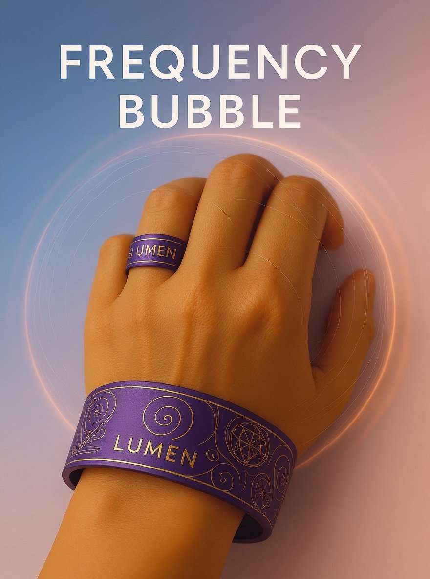 Child learning boundary setting and personal space awareness through LUMEN biofeedback training